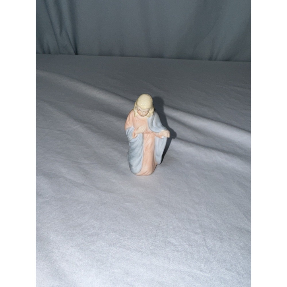 Lefton 1983 Mary Figurine Nativity 03224 George Z Porcelain Replacement 4in